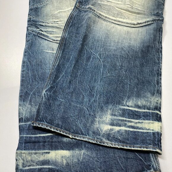 G-Star Raw Women’s Baggy Selvedge Denim Jeans – Blue/High Visual Corrosion - Picture 10 of 10